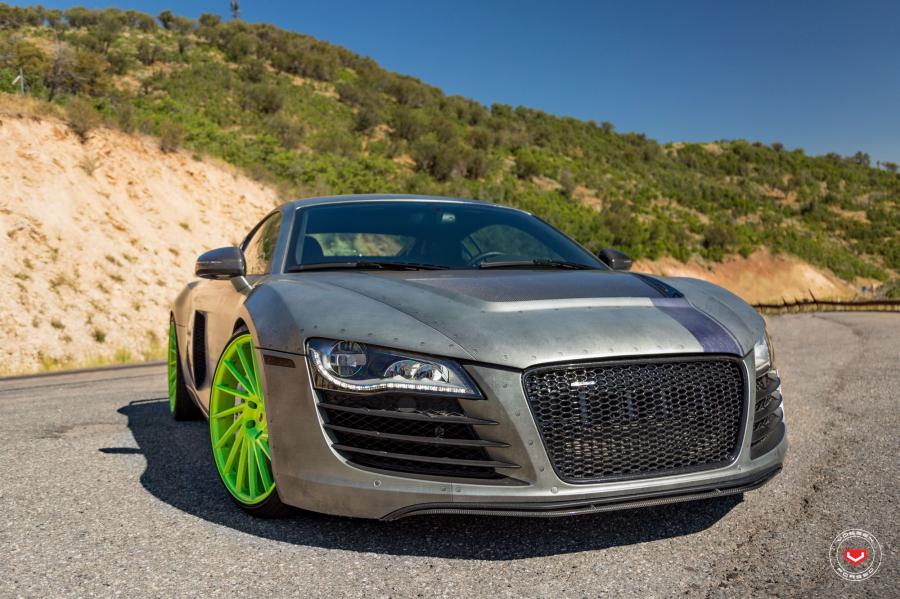  Audi R8 V10 on Vossen Wheels (VPS-305T) 2017 года  (фото 1 из 10)